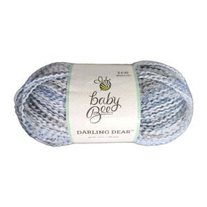 Baby Bee Darling Dear Yarn Prince Charming Blue 3.5 oz 295 yds Skein Hobby Lobby